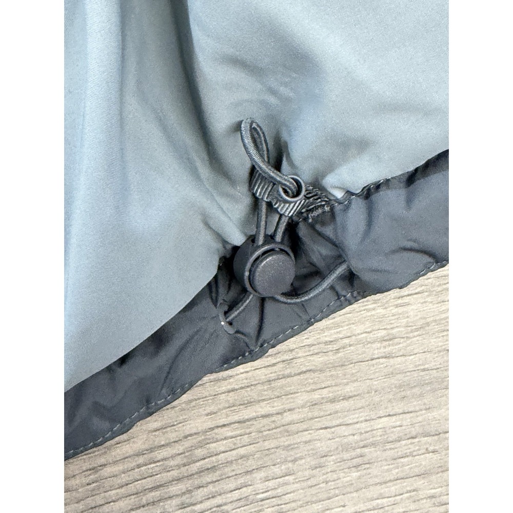 Lululemon Wunder Puff Mid-Length Vest Size 6 Color Oil Grey/Belgian Blue Hooded - Picture 7 of 13